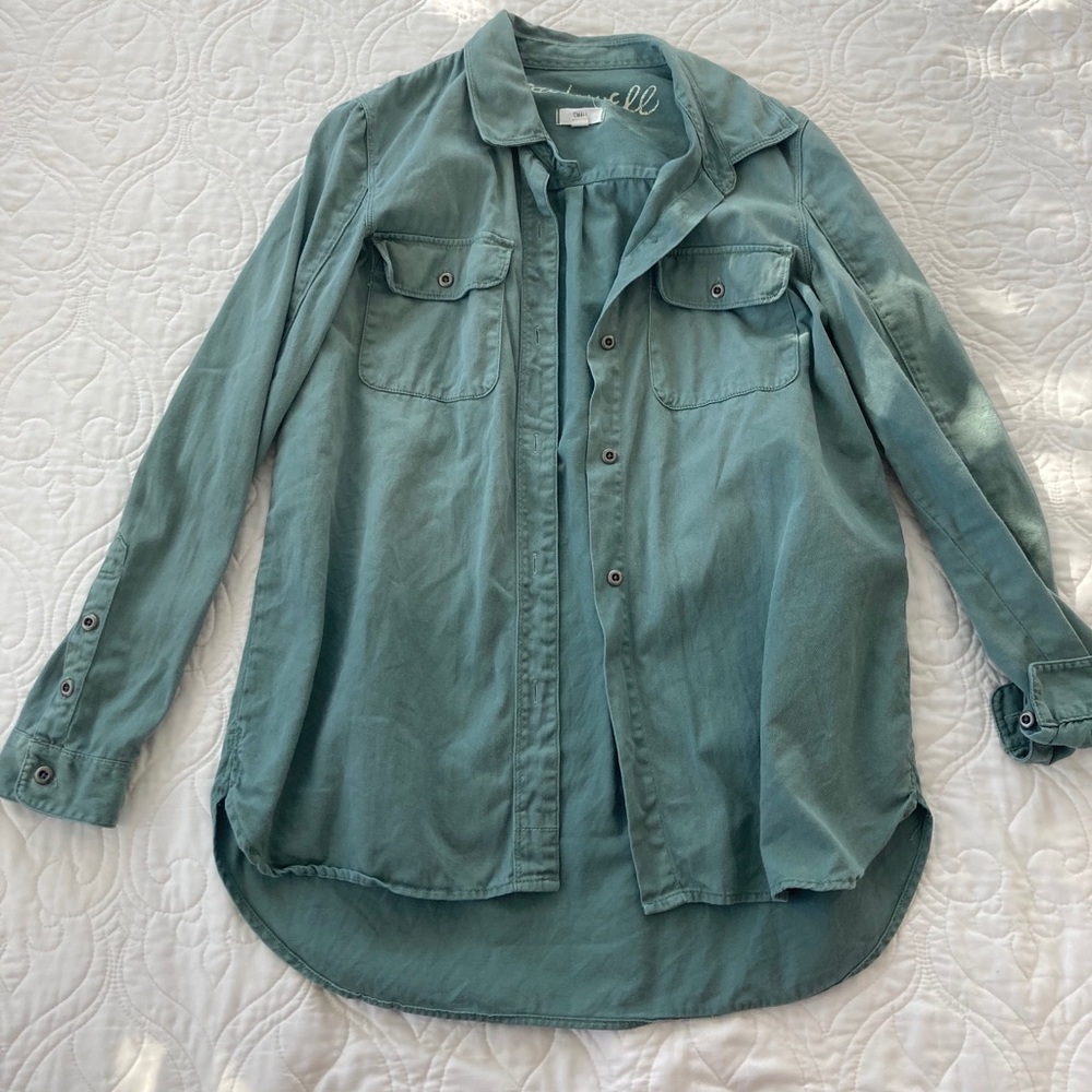 MADEWELL green shirt/jacket